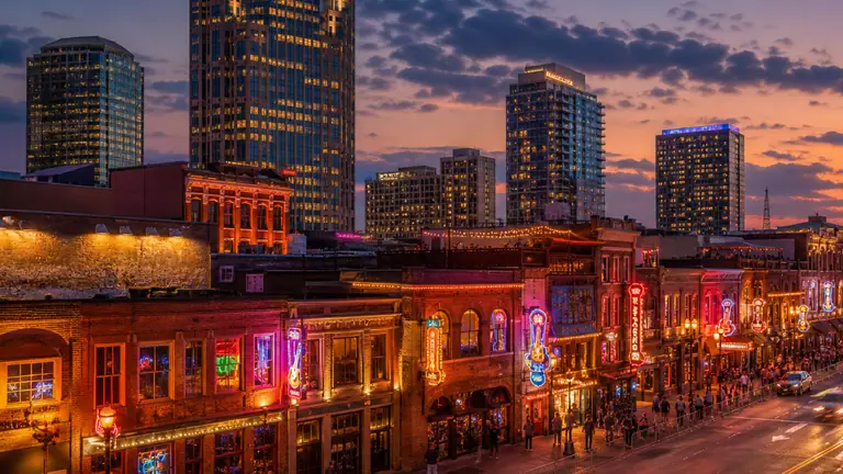 Photoreal editorial image for How to Do Nashville Without Letting Broadway Run the Whole Trip, inspired by Nashville