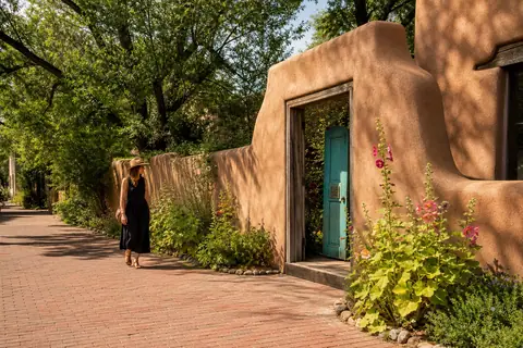 Photoreal editorial image for How to Do Santa Fe Without Turning It Into a Gallery Checklist, inspired by Santa Fe