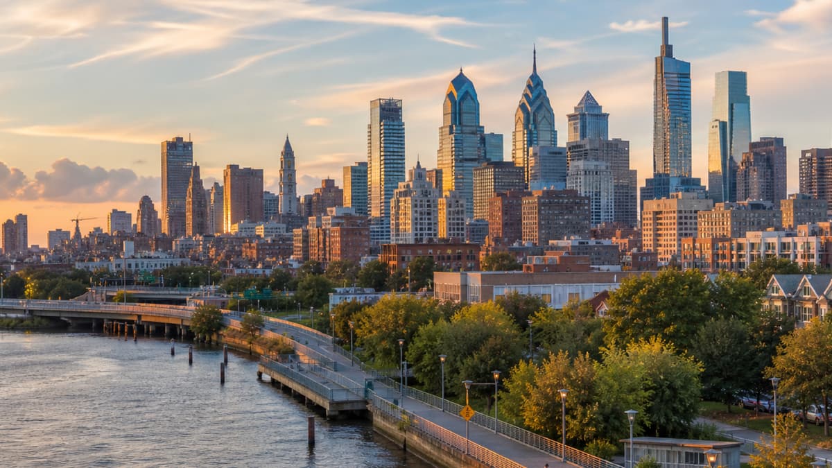 Photoreal editorial image for How to Make Philadelphia Feel Like a Getaway, Not a Field Trip, inspired by Philadelphia