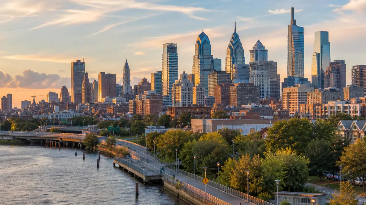Photoreal editorial image for How to Make Philadelphia Feel Like a Getaway, Not a Field Trip, inspired by Philadelphia