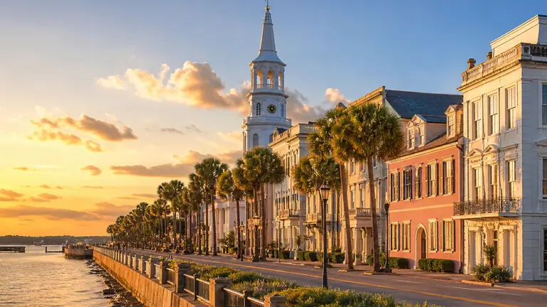 Photoreal editorial image for How to Plan Charleston if Meals Are the Point, inspired by Charleston