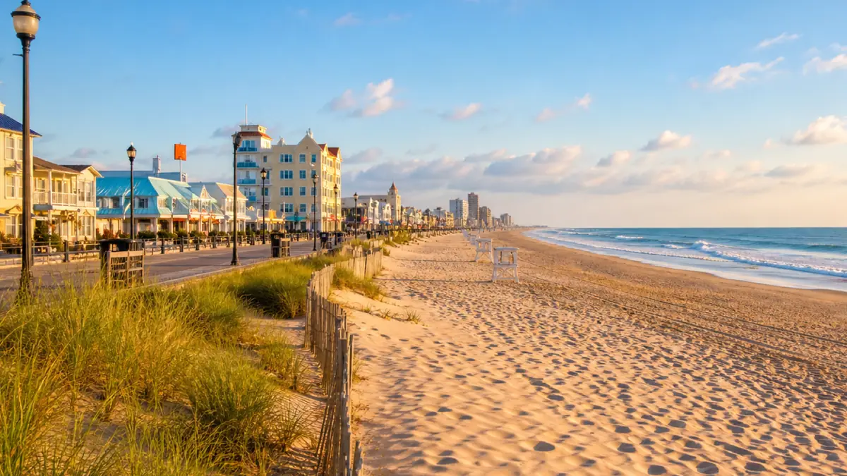 Photoreal editorial image for How to Plan Ocean City Without Overcomplicating It, inspired by Ocean City