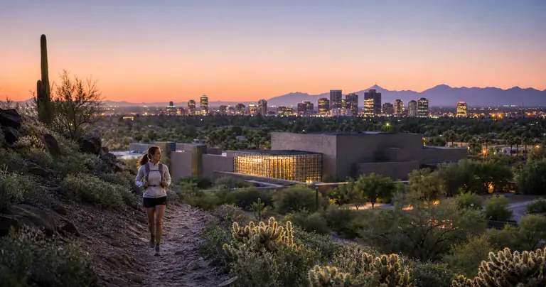 Photoreal editorial image for How to Plan Phoenix Without Losing the Day to Heat and Driving, inspired by Phoenix