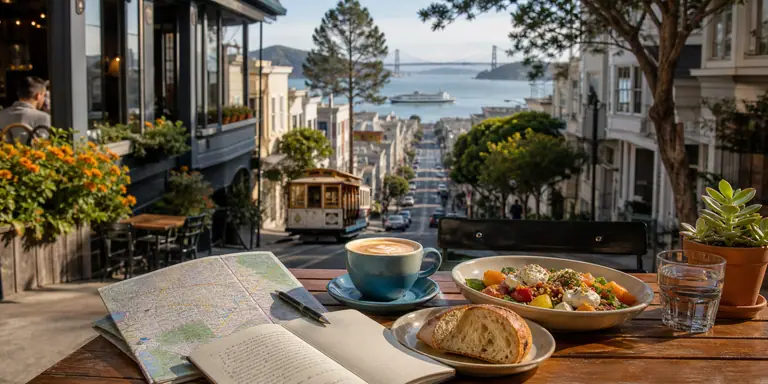 Photoreal editorial image for What Kind of San Francisco Trip Are You Actually Planning?, inspired by San Francisco