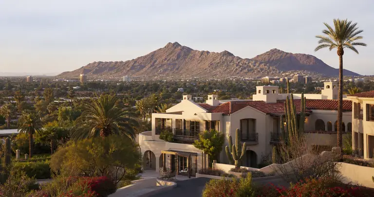 Photoreal editorial image for Where to Stay in Phoenix: Downtown, Biltmore, or a Resort?, inspired by Phoenix