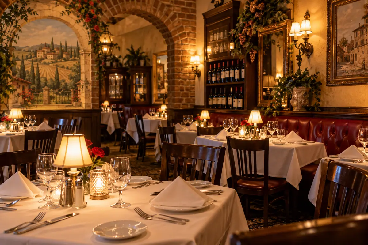Photoreal travel-editorial view of Candlelite Inn in Arlington, Texas