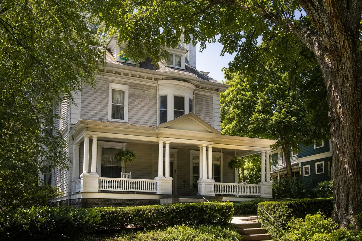 Photoreal view of Thomas Wolfe Memorial in Asheville
