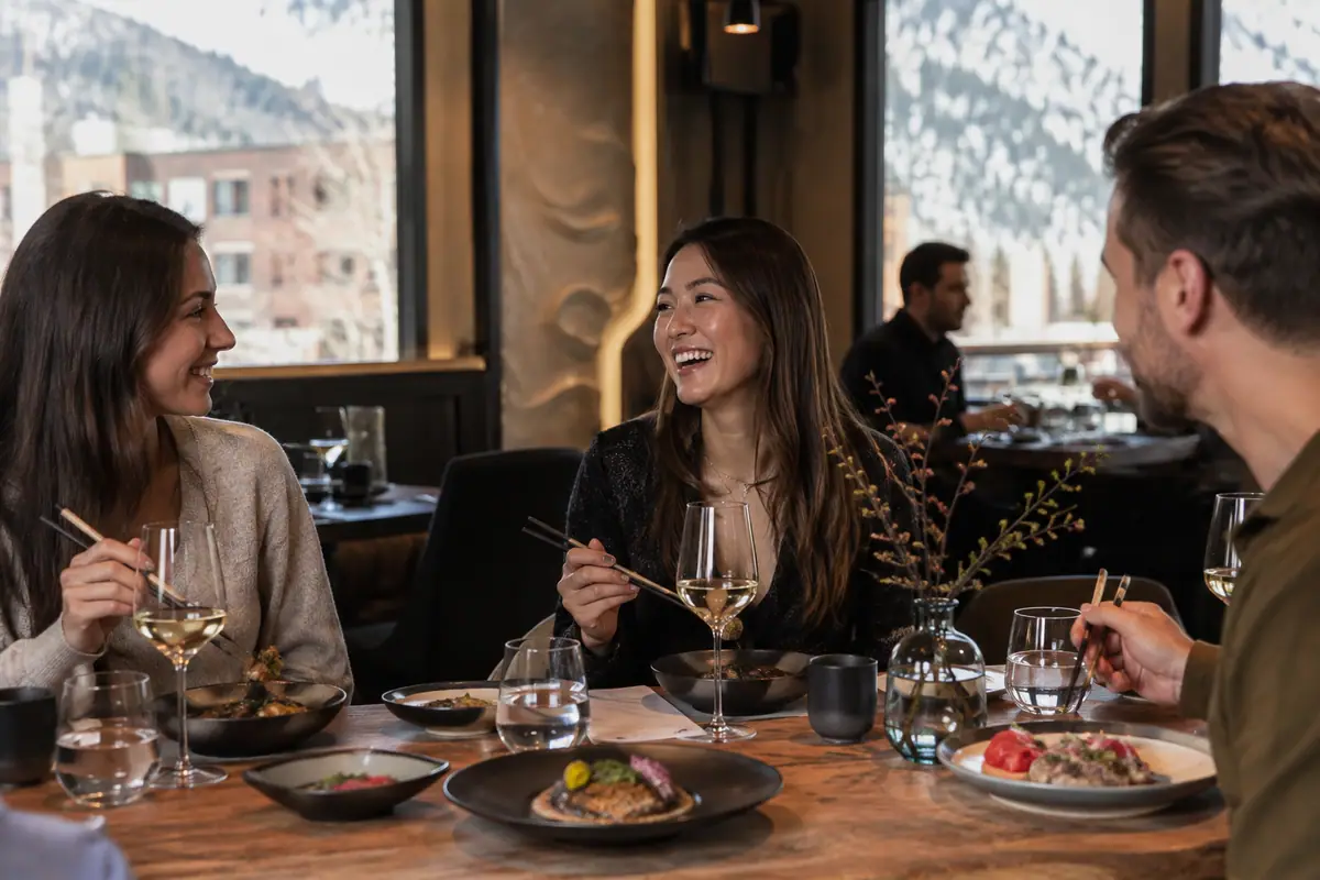 Travel-editorial view of Jing Aspen in Aspen, Colorado
