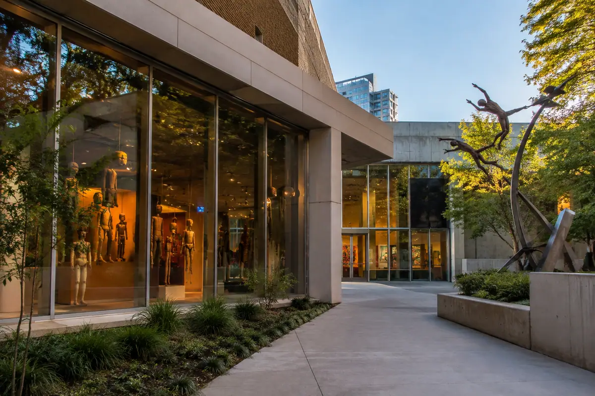 Photoreal Center for Puppetry Arts exterior in Midtown Atlanta