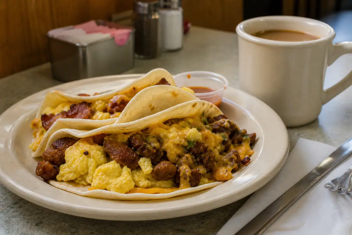 Photoreal dining or food scene representing Joe's Bakery & Coffee Shop in Austin