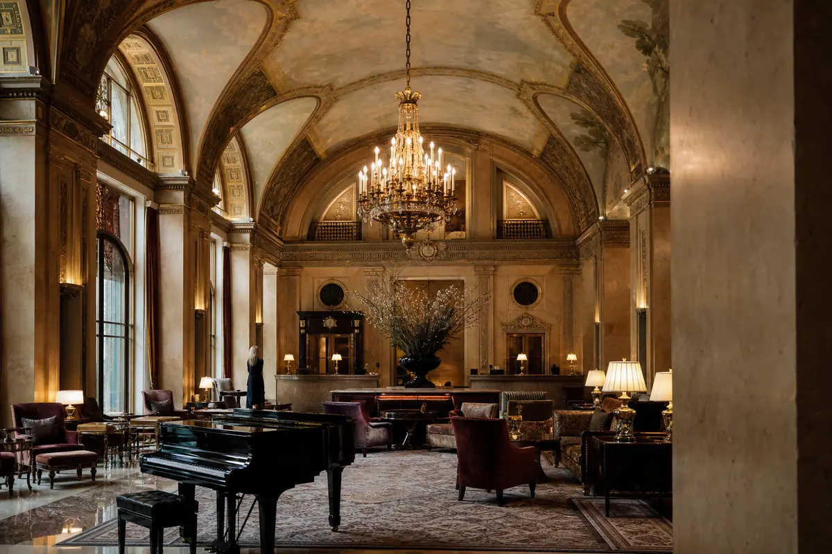 Photoreal view of Lord Baltimore Hotel in Baltimore