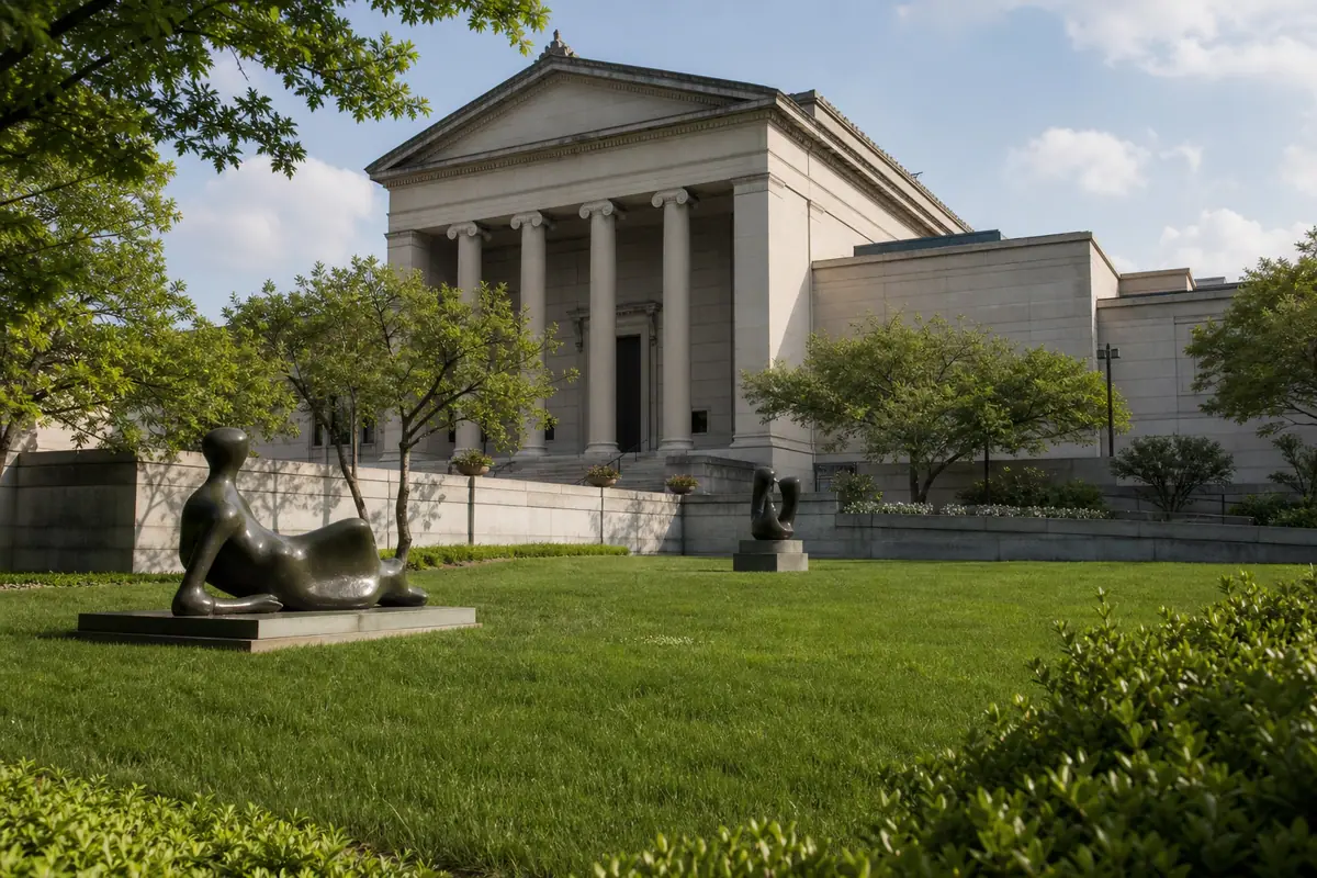 Photoreal view of Baltimore Museum of Art in Baltimore