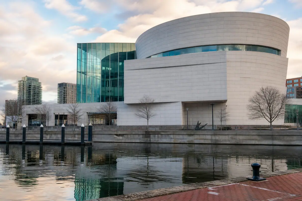 Photoreal view of Reginald F. Lewis Museum in Baltimore