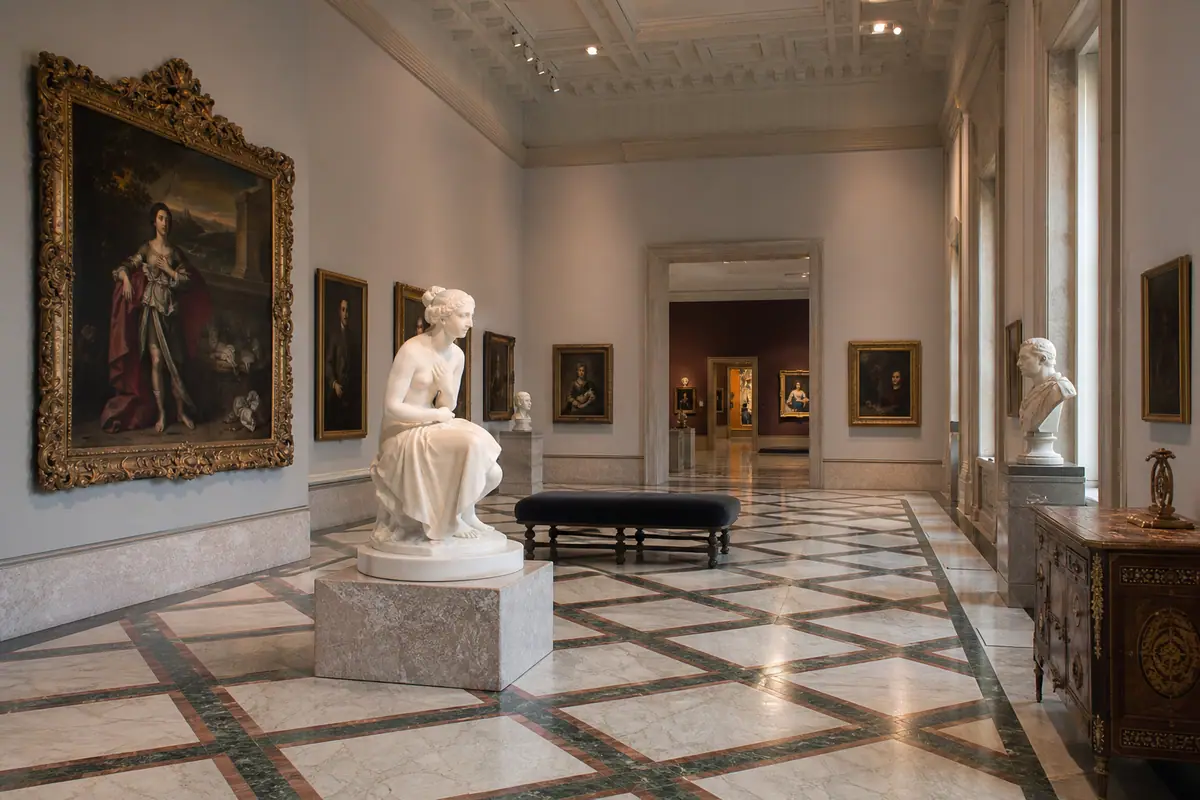 Photoreal view of Walters Art Museum in Baltimore