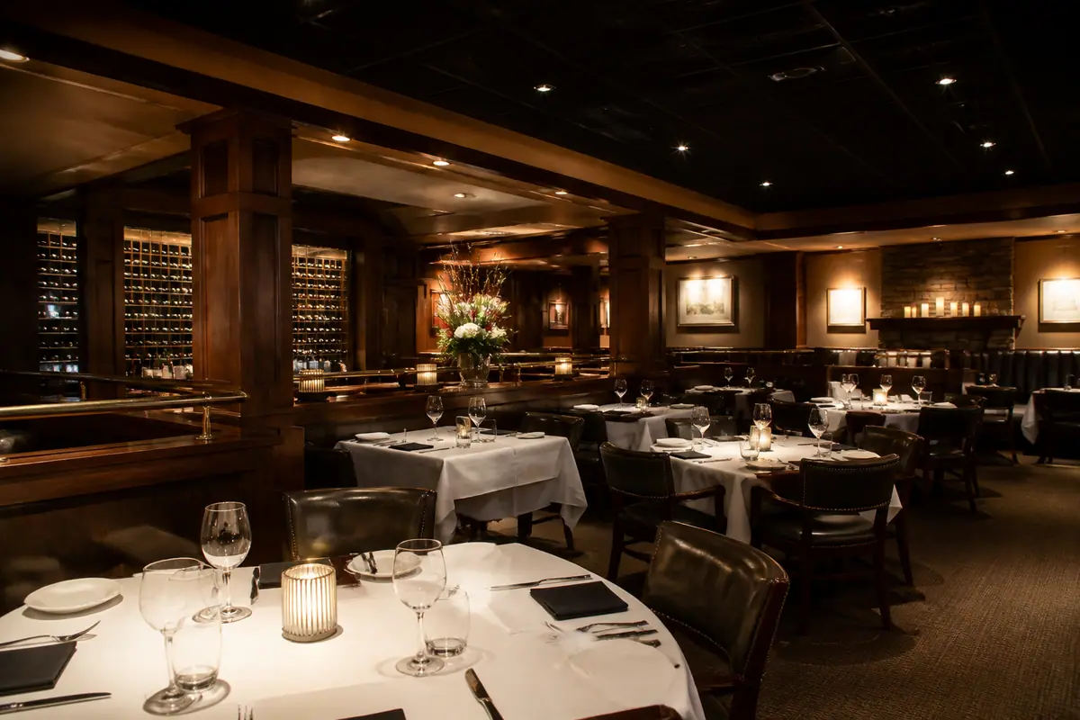 Photoreal editorial view of Chandlers Steakhouse in Boise