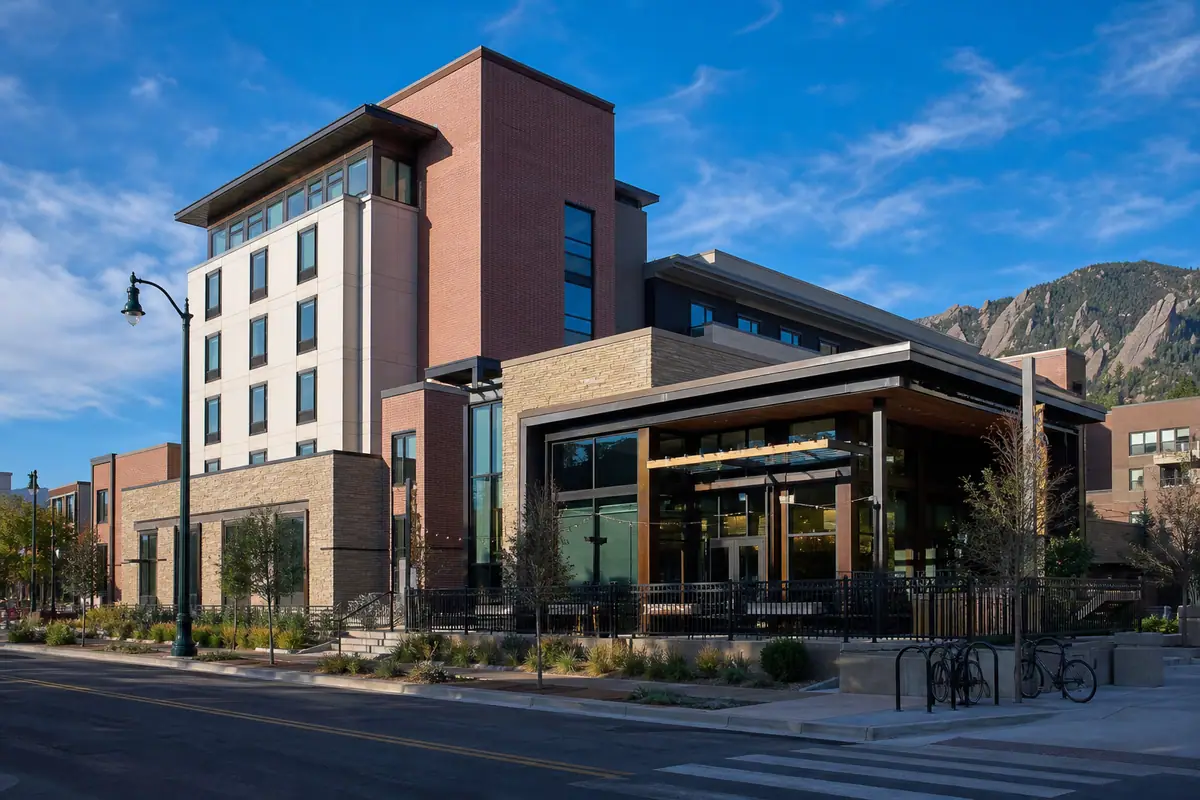 Travel-editorial view of Embassy Suites by Hilton Boulder in Boulder, Colorado