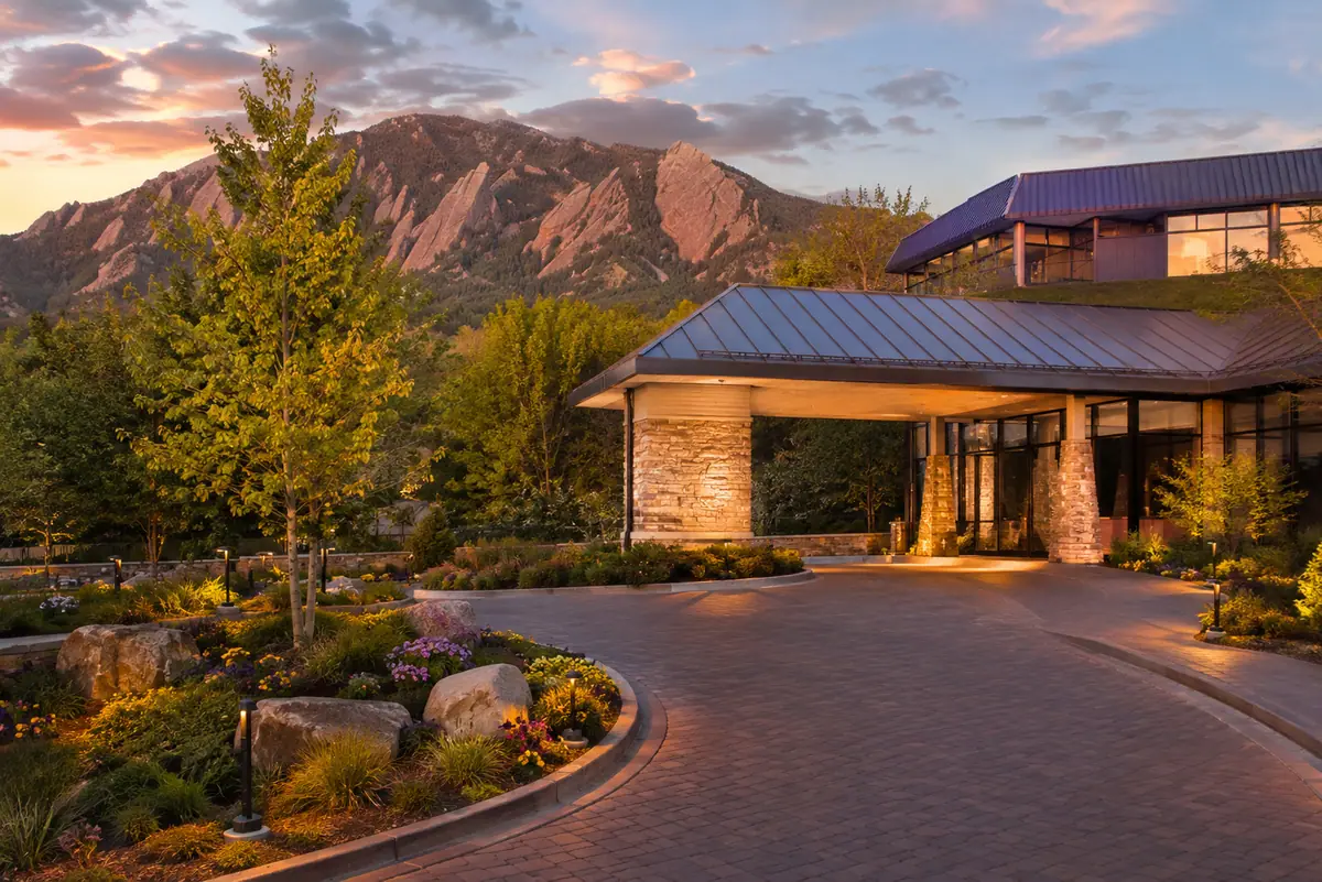 Travel-editorial view of St Julien Hotel and Spa in Boulder, Colorado