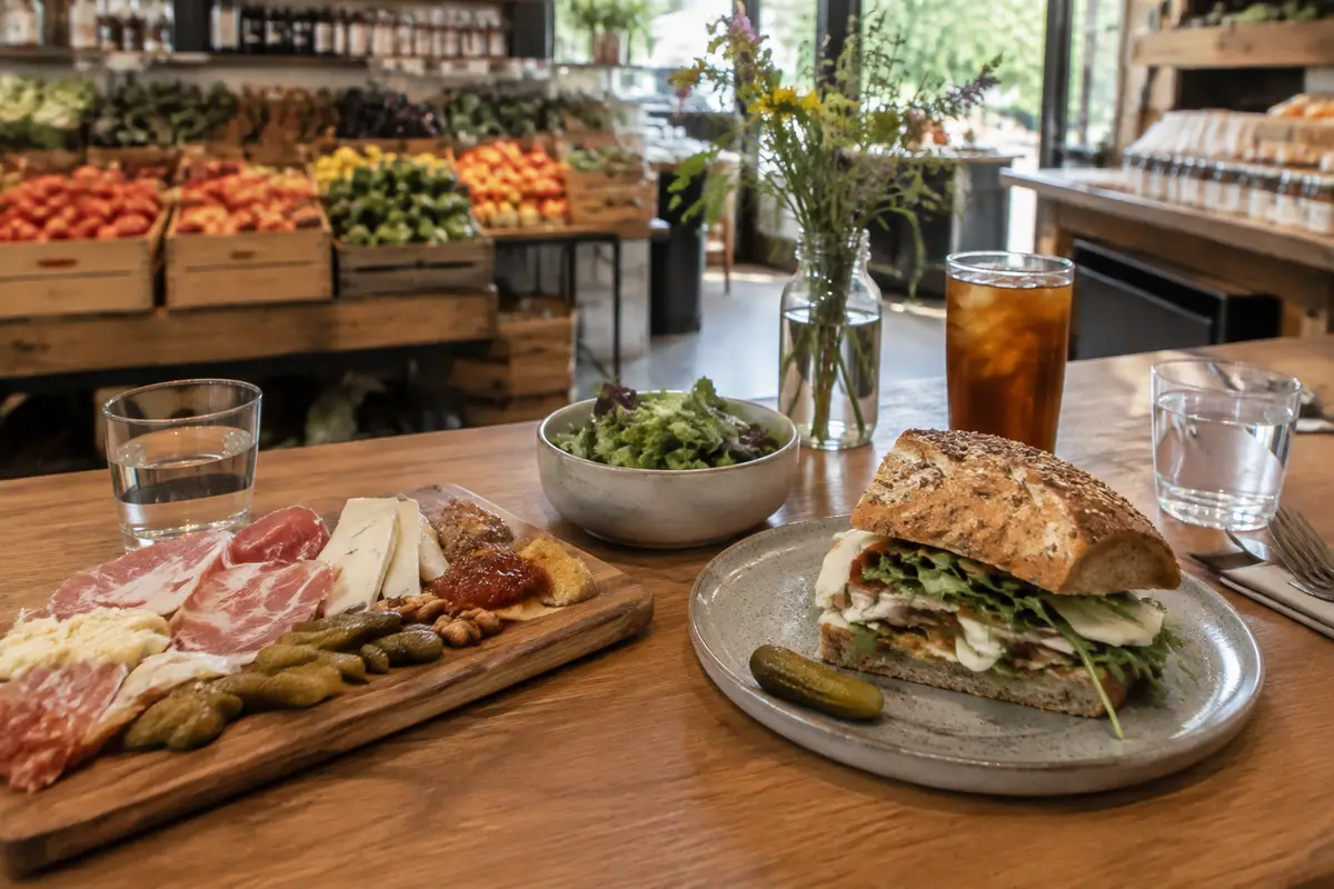 Travel-editorial view of Blackbelly Market in Boulder, Colorado