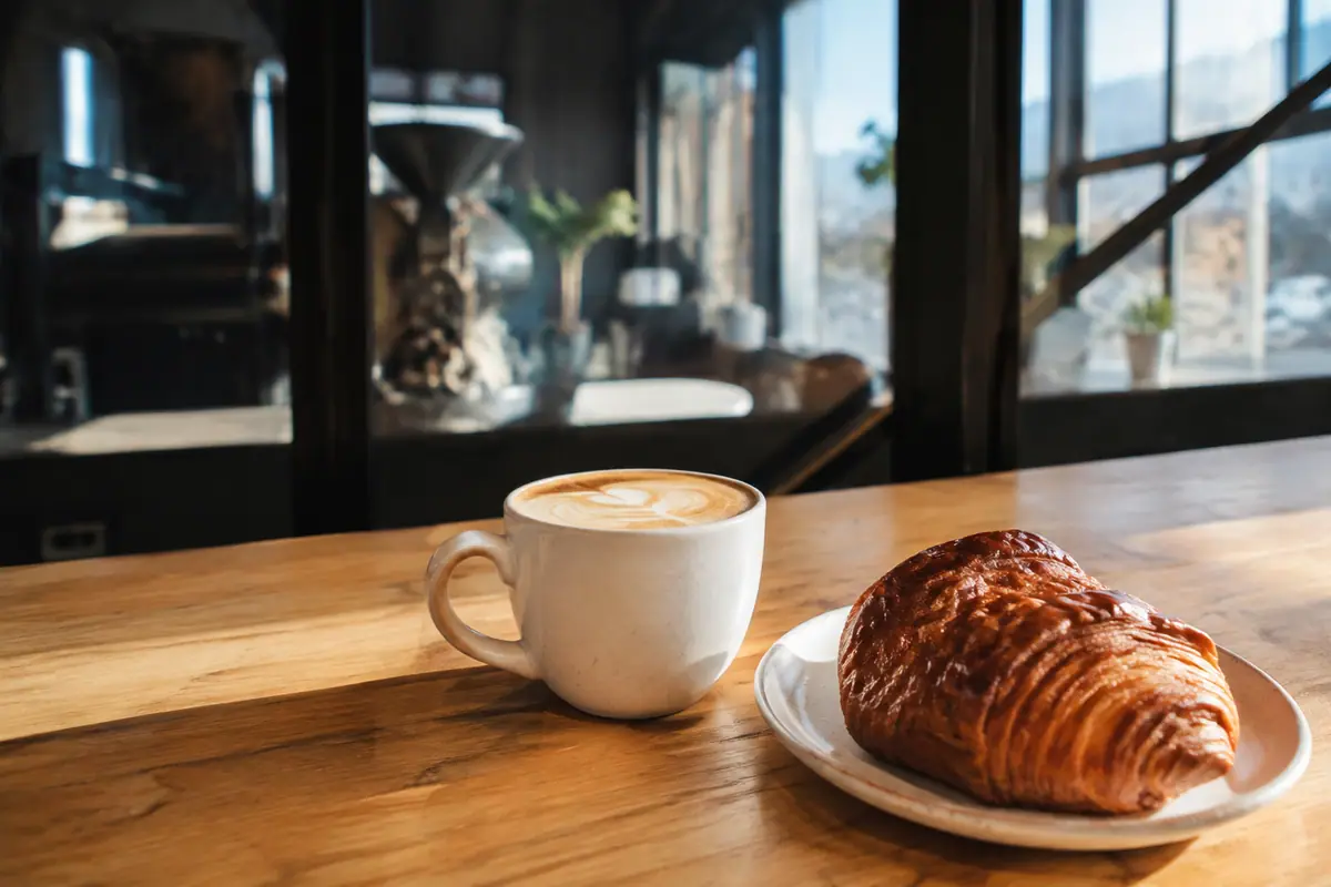 Travel-editorial view of Boxcar Coffee Roasters in Boulder, Colorado