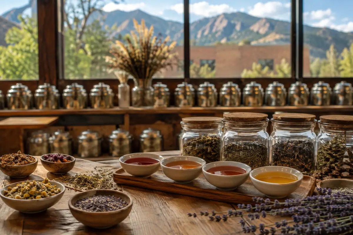 Travel-editorial view of Celestial Seasonings Tea Factory Tour in Boulder, Colorado