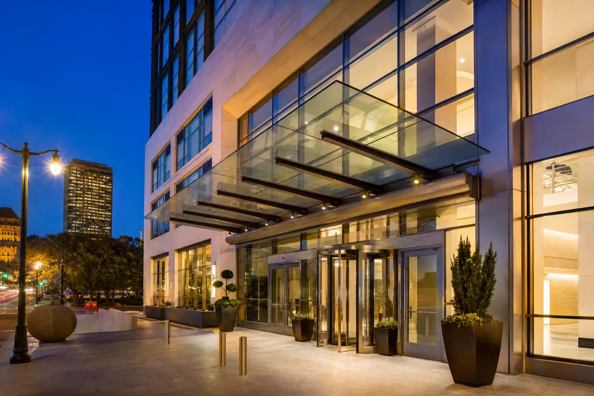 Photoreal exterior or lobby view of The Westin Buffalo in Buffalo
