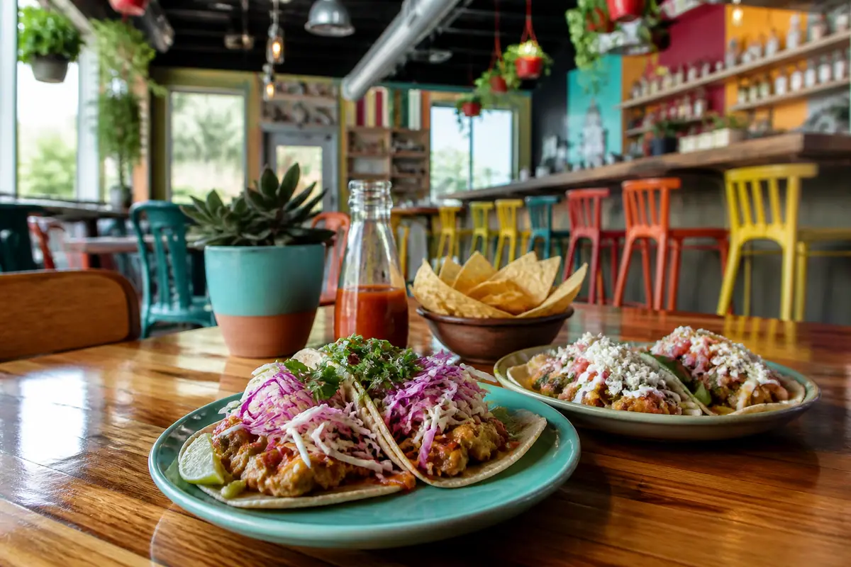 Photoreal dining scene at Lloyd Taco Factory in Buffalo