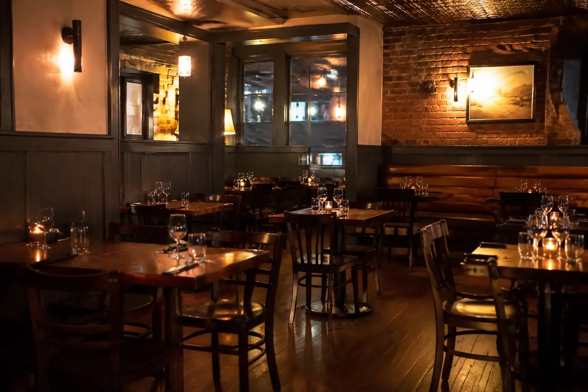 Travel-editorial view of The Gryphon in Burlington, Vermont