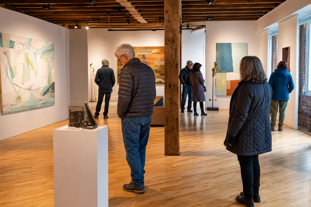 Travel-editorial view of Burlington City Arts in Burlington, Vermont