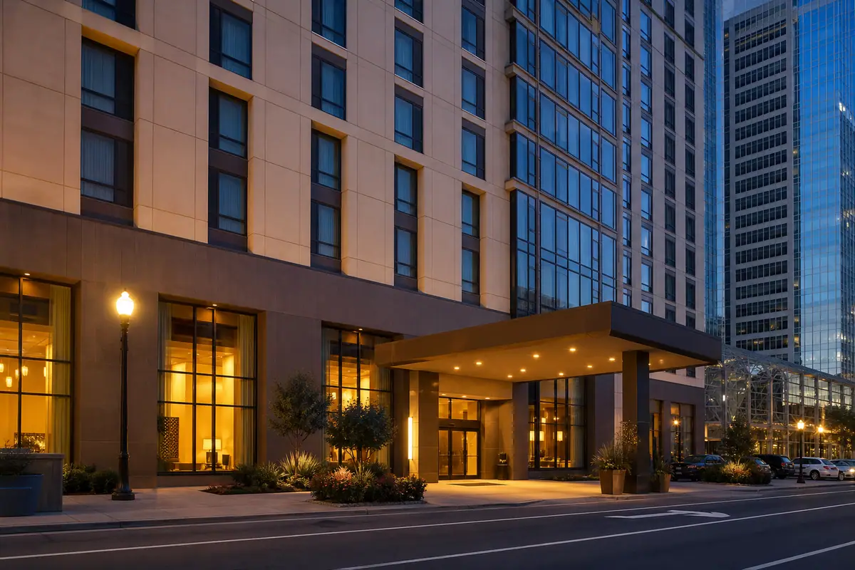 Photoreal view of Hampton Inn Charlotte-Uptown in Charlotte
