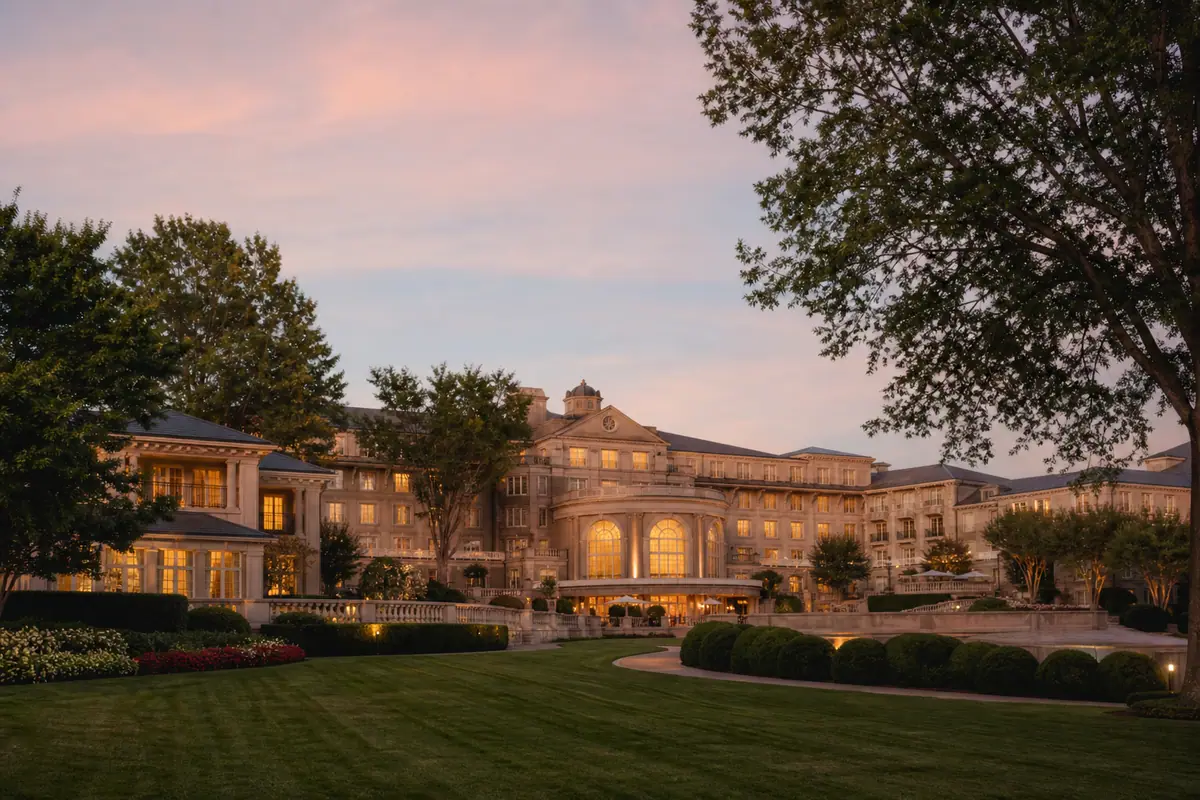 Photoreal view of The Ballantyne, a Luxury Collection Hotel, Charlotte in Charlotte