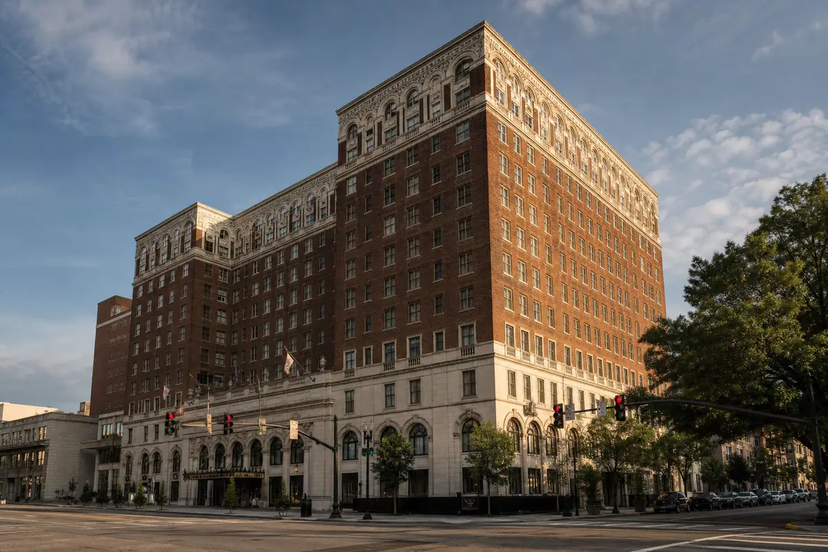 Photoreal view of The Read House in Chattanooga