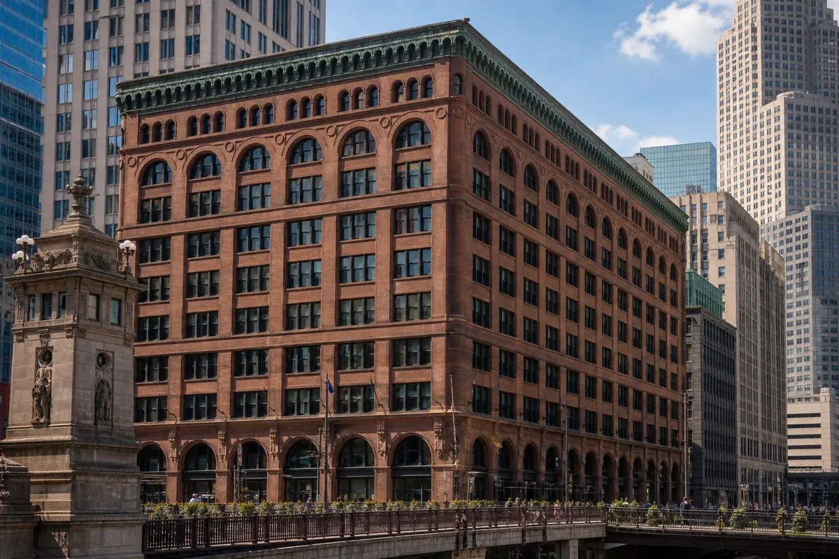 Photoreal Chicago Athletic Association Hotel room