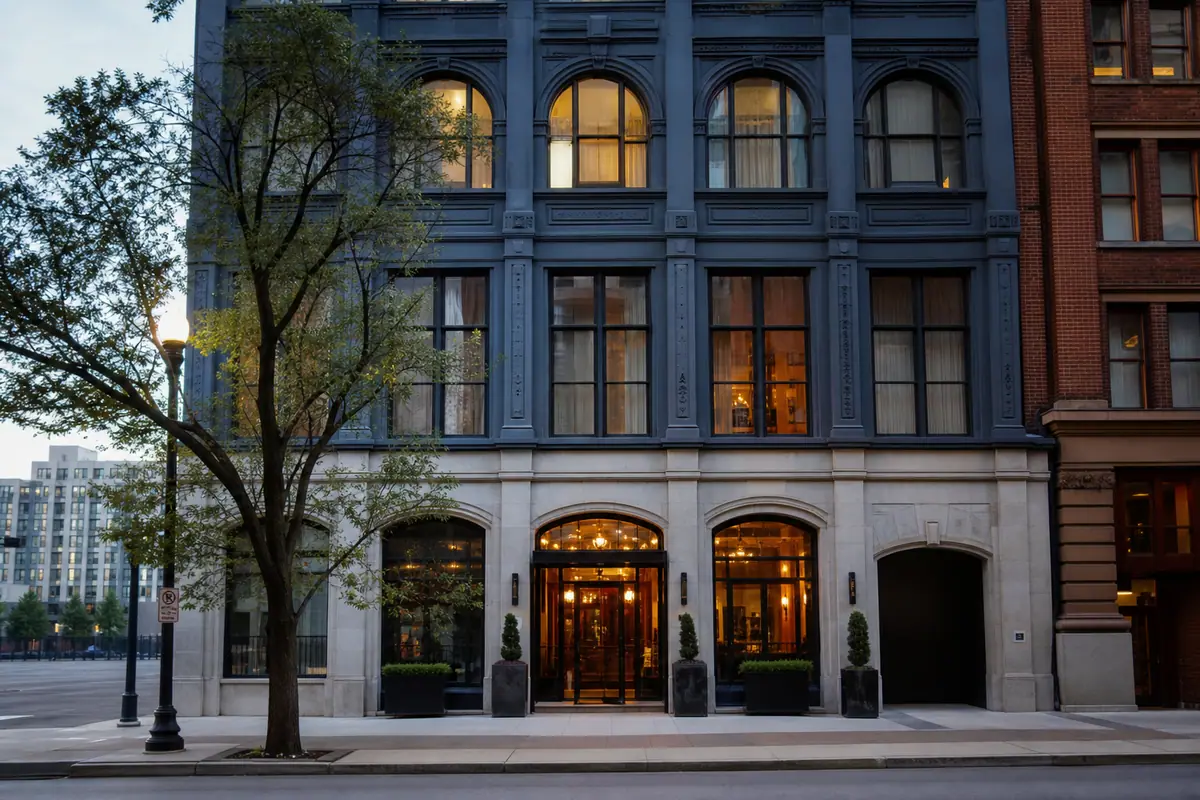 Photoreal view of Kinley Cincinnati Downtown in Cincinnati