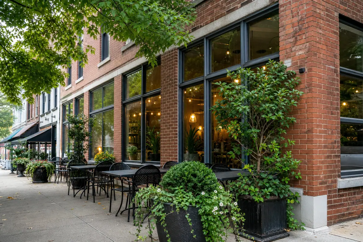 Photoreal view of Sleepy Bee Cafe in Cincinnati