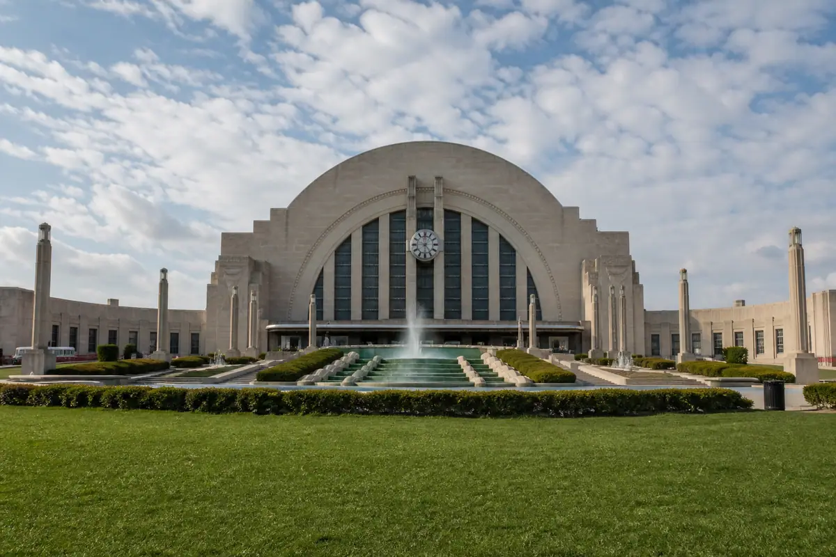 Photoreal view of Cincinnati Museum Center at Union Terminal in Cincinnati