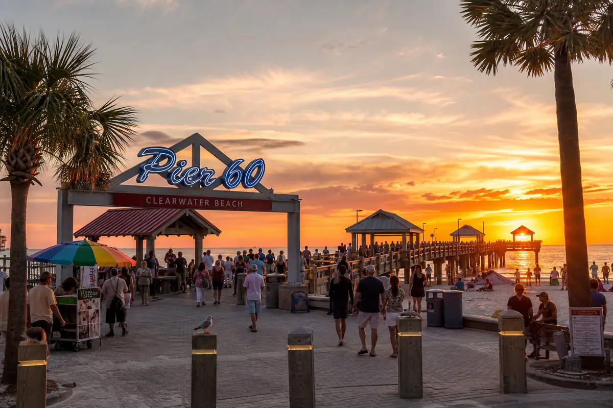 Photoreal Pier 60 at Clearwater Beach
