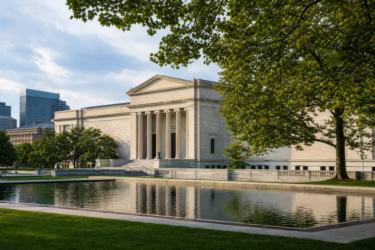 Photoreal view of Cleveland Museum of Art in Cleveland
