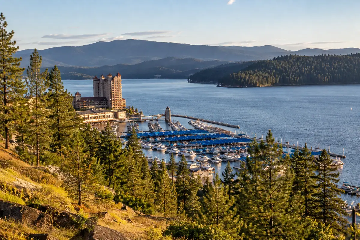 Photoreal editorial view of Beverly’s in Coeur d’Alene