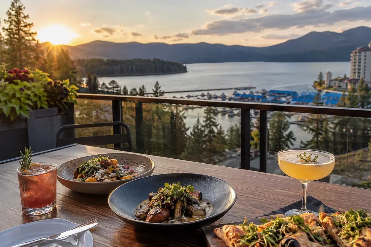 Photoreal editorial view of Collective Kitchen + Cocktails in Coeur d’Alene