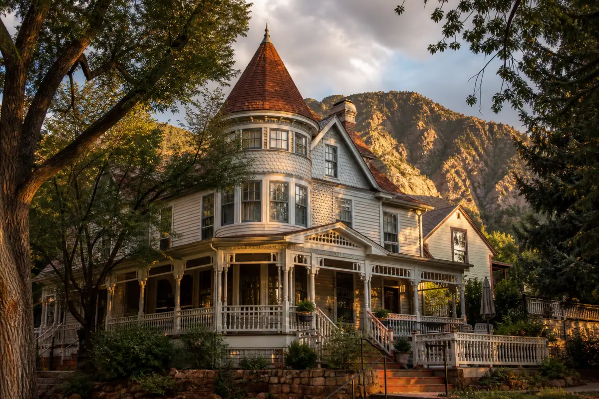 Photoreal view of Cliff House at Pikes Peak in Colorado Springs