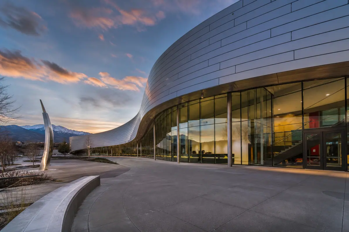 Photoreal view of U.S. Olympic & Paralympic Museum in Colorado Springs