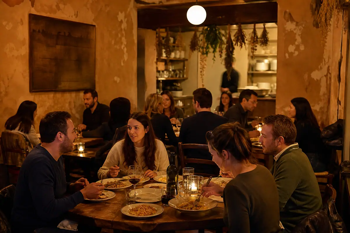 Photorealistic travel-editorial view of Basi Italia in Columbus, Ohio