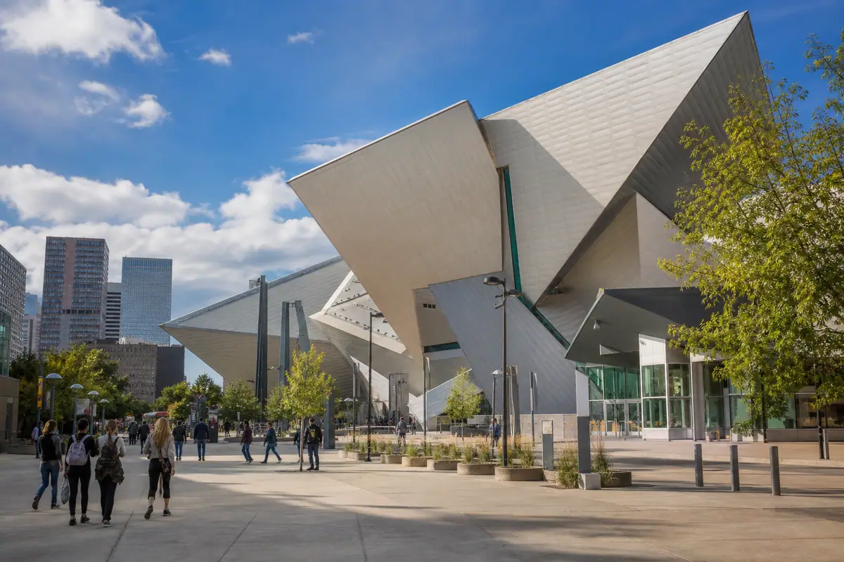 Denver Art Museum cultural day scene