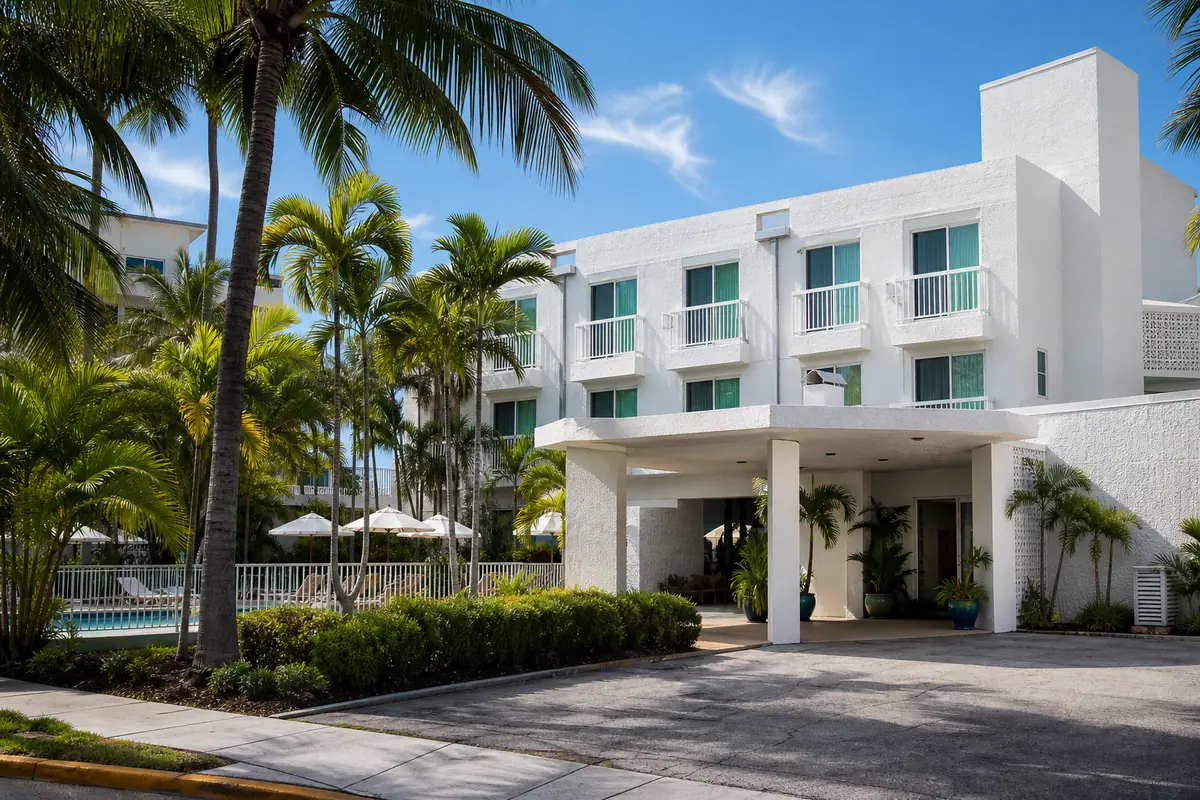 Photoreal view of Premiere Hotel in Fort Lauderdale