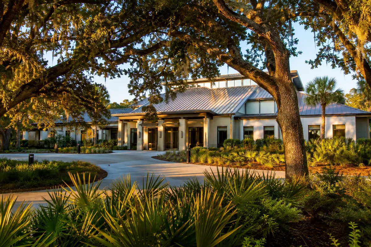 Photoreal Lowcountry arts campus at the Arts Center of Coastal Carolina