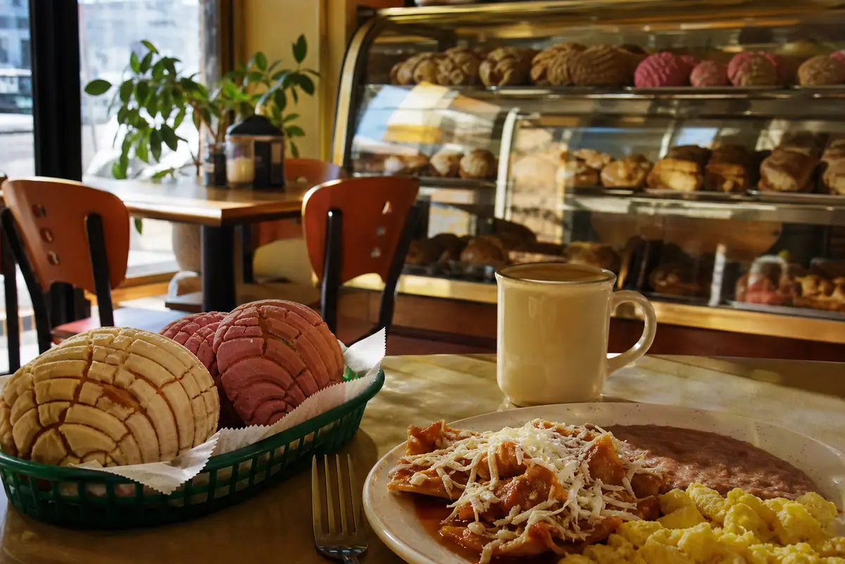 Photoreal view of La Guadalupana Cafe & Bakery in Houston