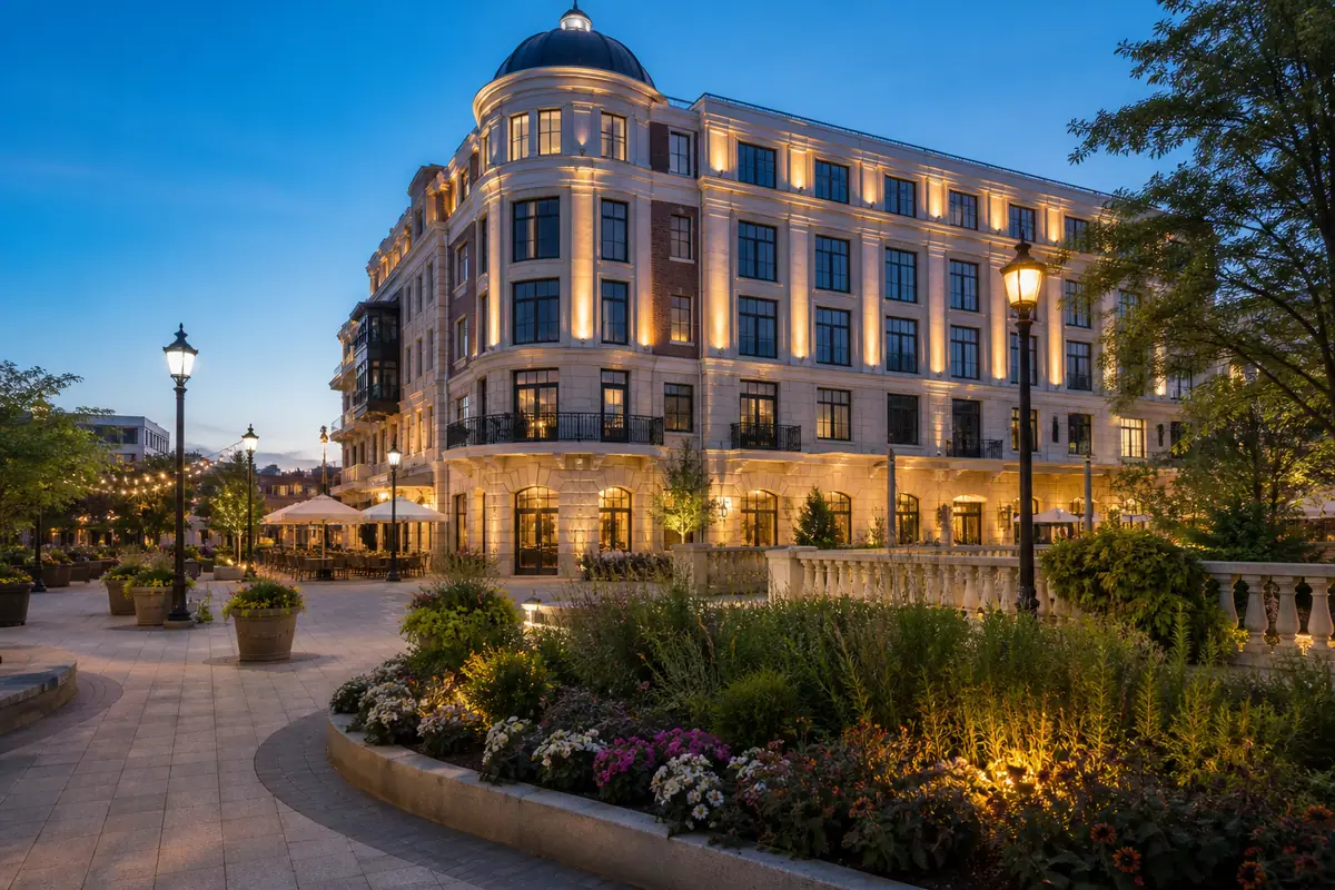 Photoreal view of Hotel Carmichael in Indianapolis