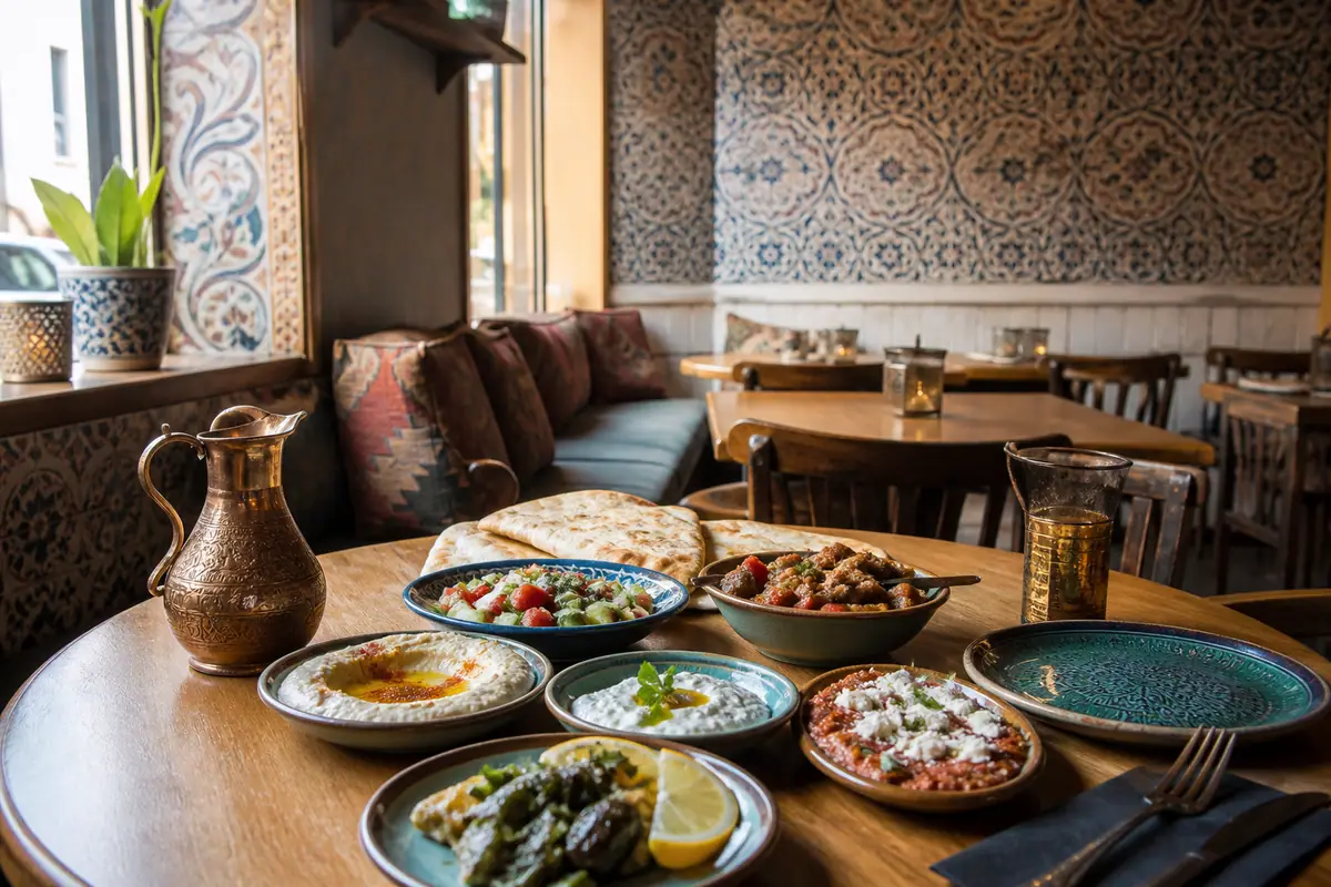 Photoreal view of Bosphorus Istanbul Cafe in Indianapolis