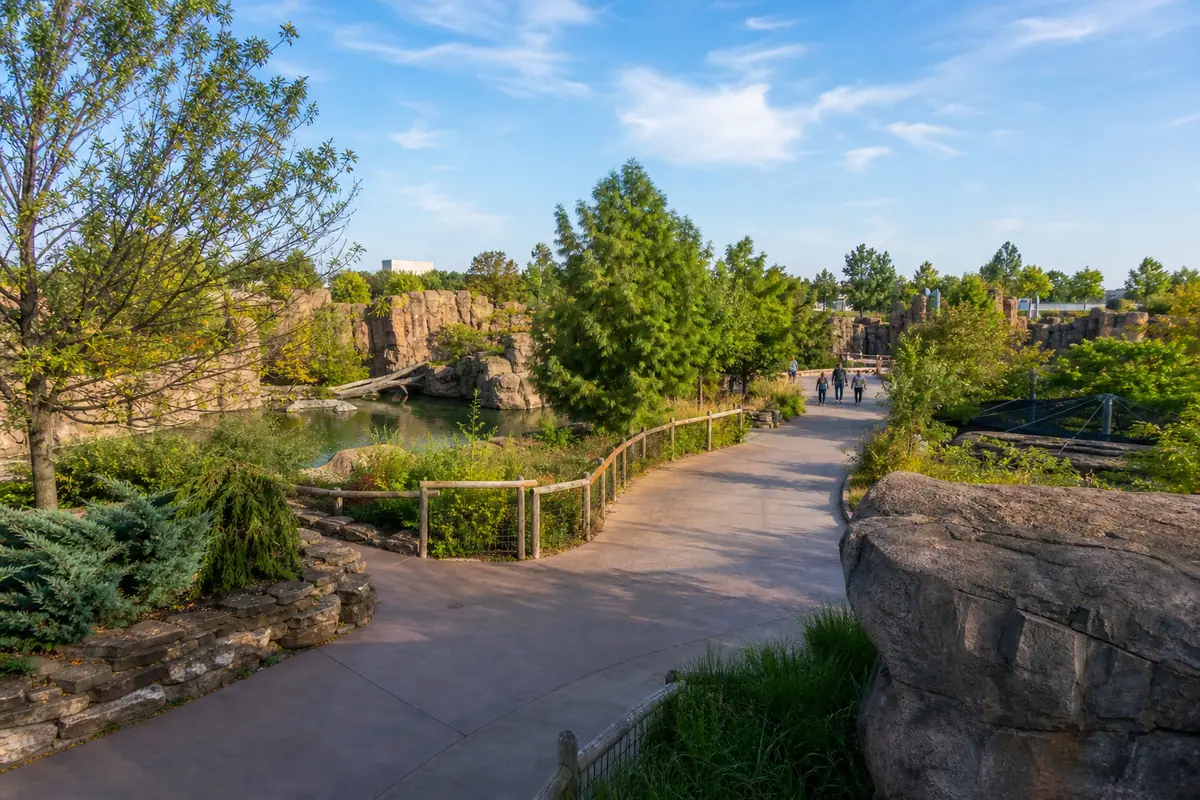 Photoreal view of Indianapolis Zoo in Indianapolis