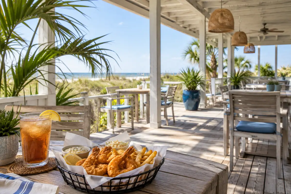 Photoreal travel-editorial view of Angie’s Grom in Jacksonville, Florida